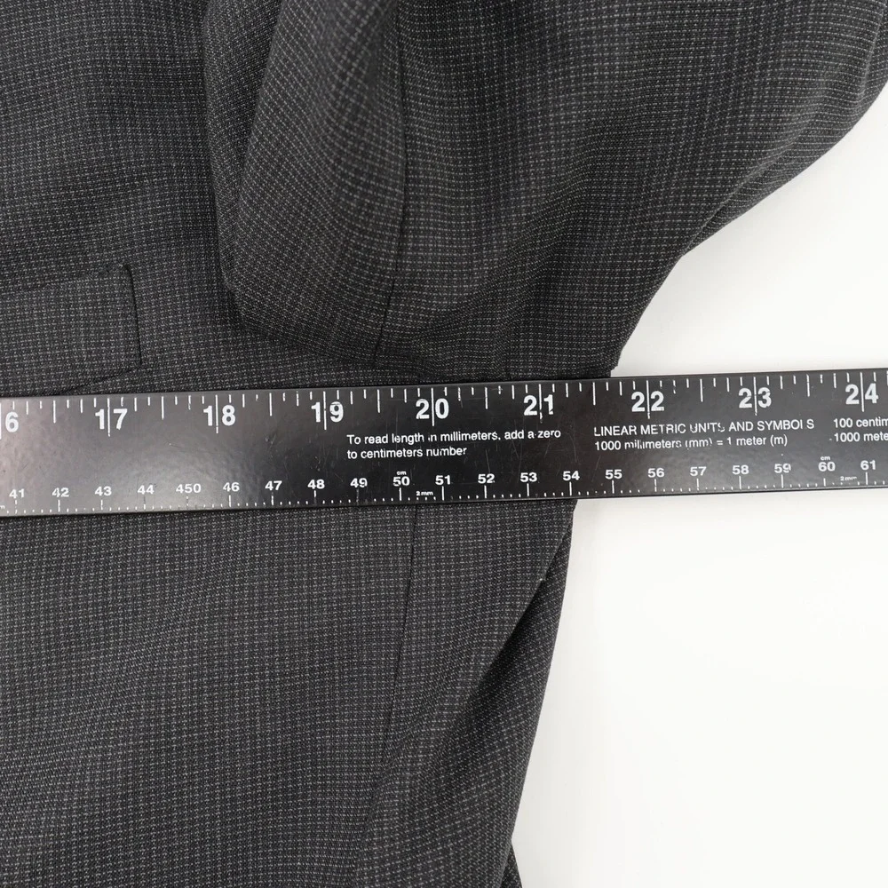 Brooks Brothers Brooks Ease Blazer Mens Gray Two Button Sport Coat‎ Size 41L